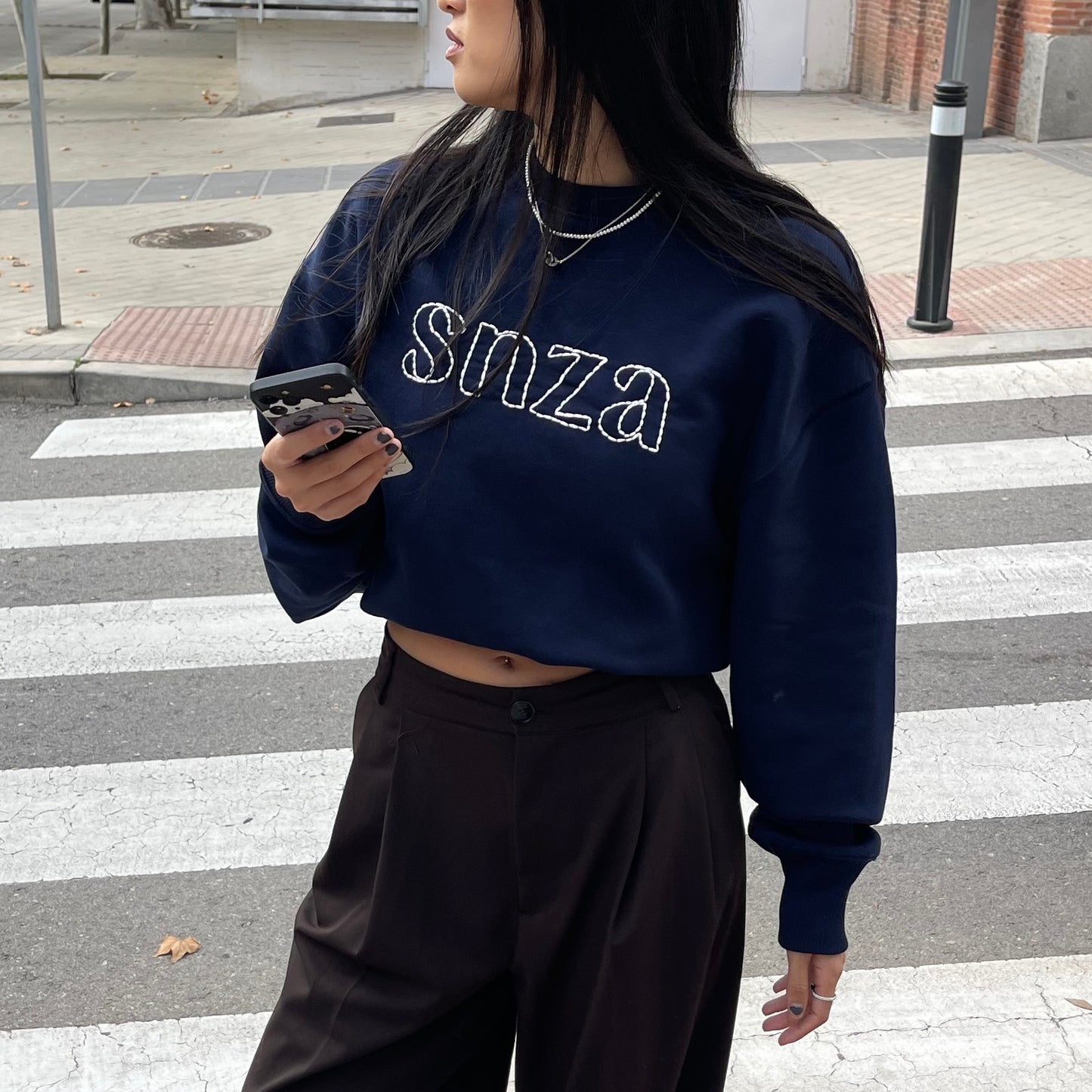 SNZA NAVY SWEATSHIRT