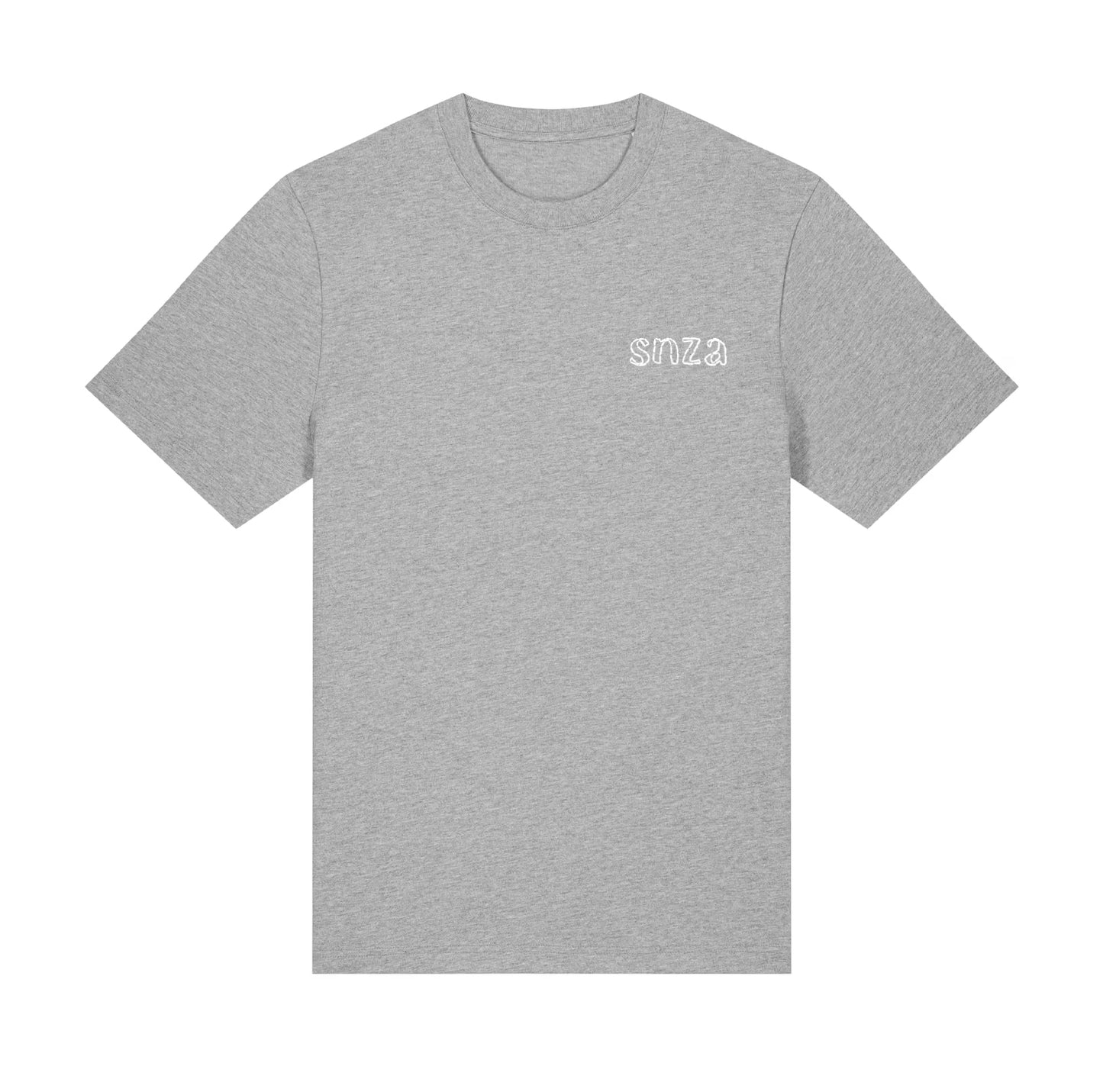 SNZA GREY BASIC T-SHIRT