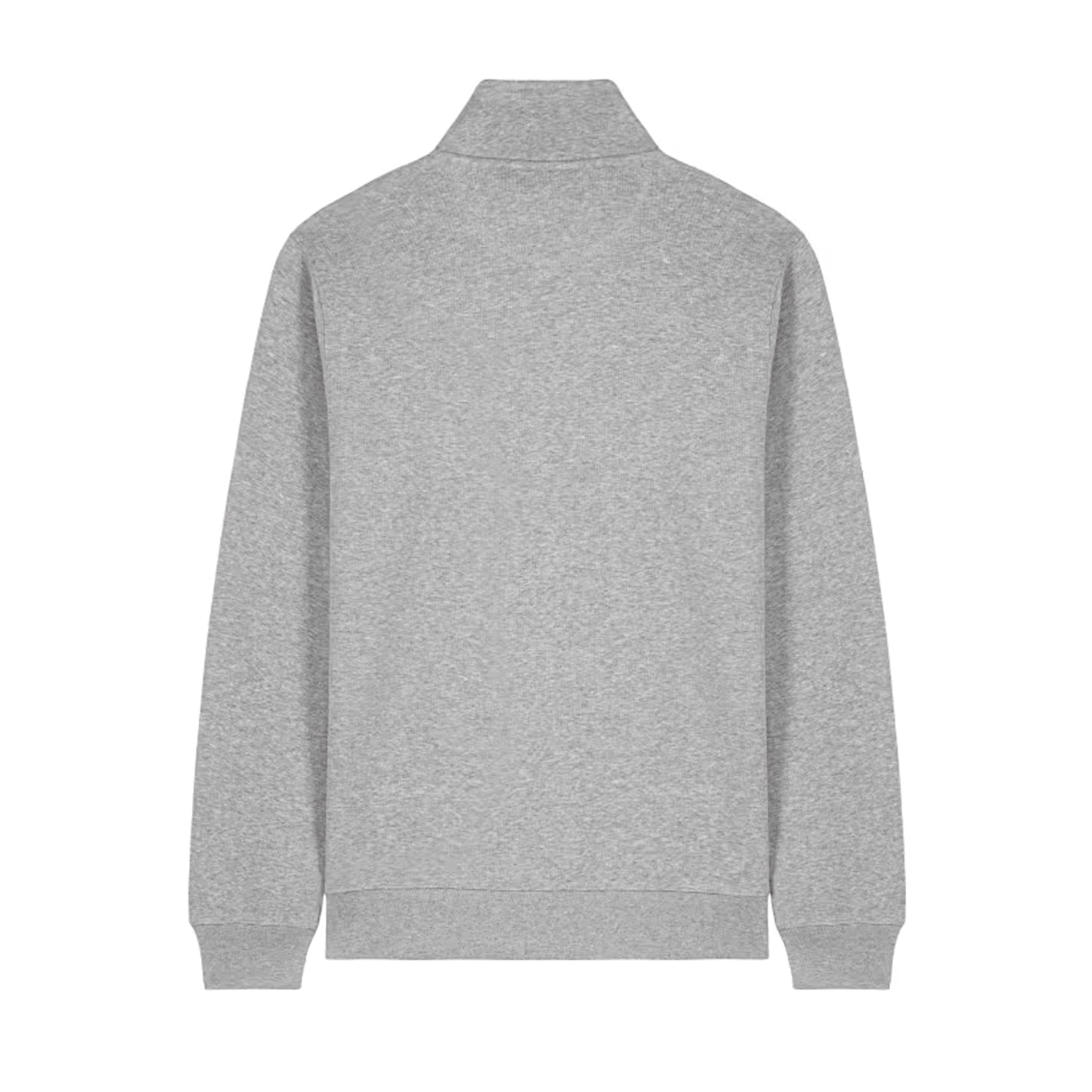 SNZA STUDIOS GREY QUARTER-ZIP SWEATSHIRT