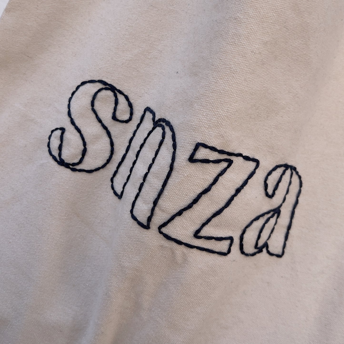 SNZA CANVAS TOTE BAG