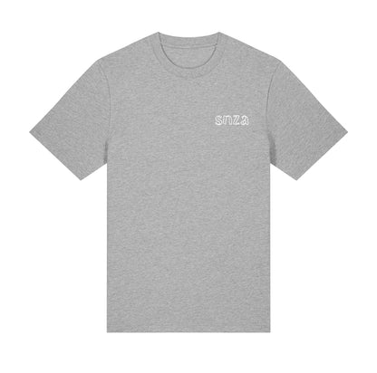 SNZA GREY BASIC T-SHIRT