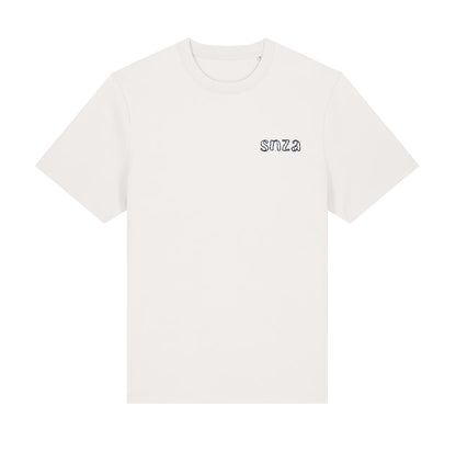 SNZA OFF WHITE BASIC T-SHIRT
