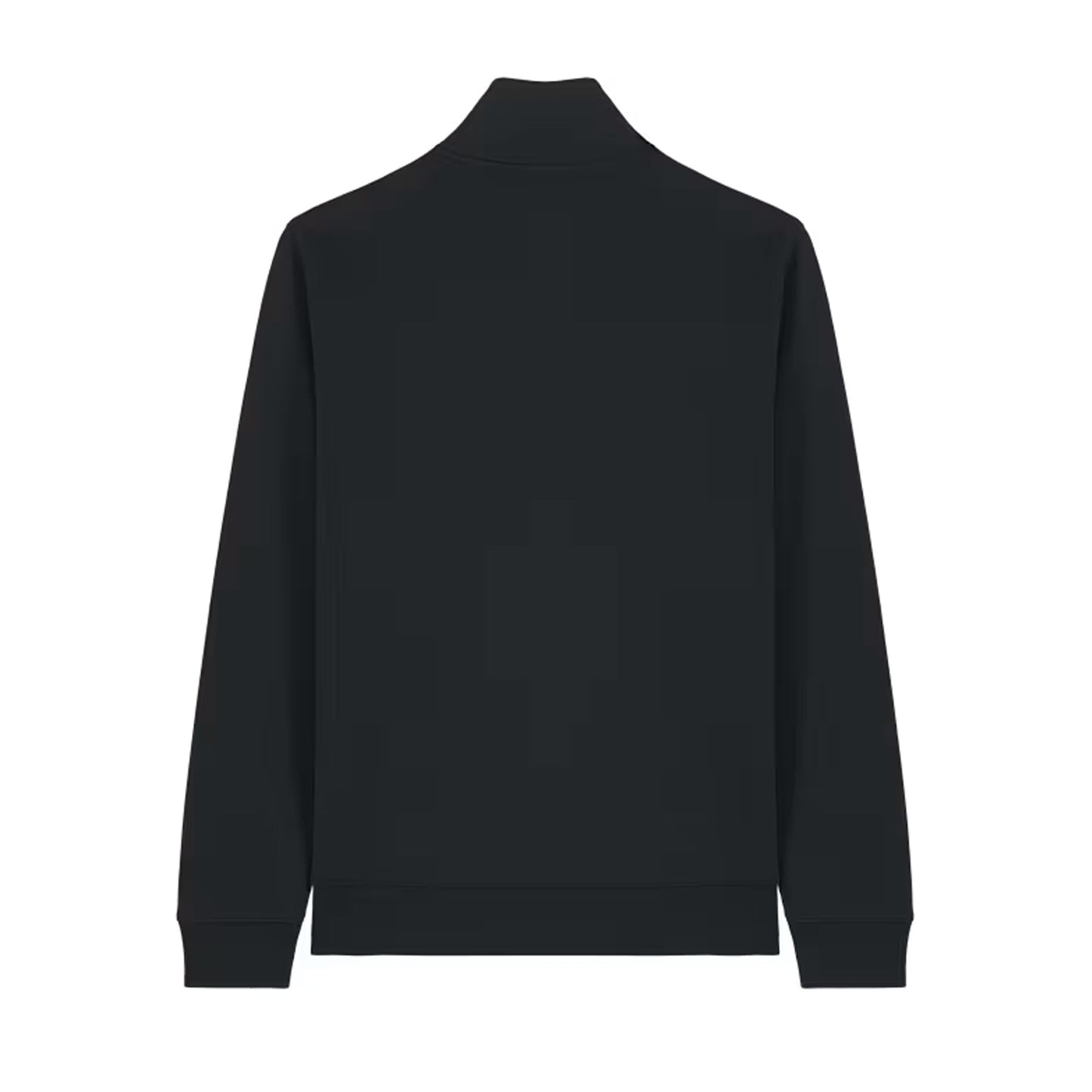 SNZA STUDIOS BLACK QUARTER-ZIP SWEATSHIRT