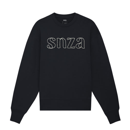 SNZA BLACK SWEATSHIRT