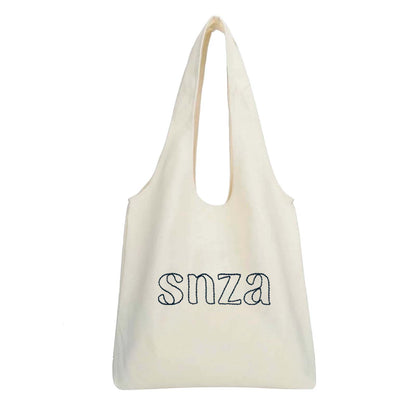 SNZA CANVAS TOTE BAG